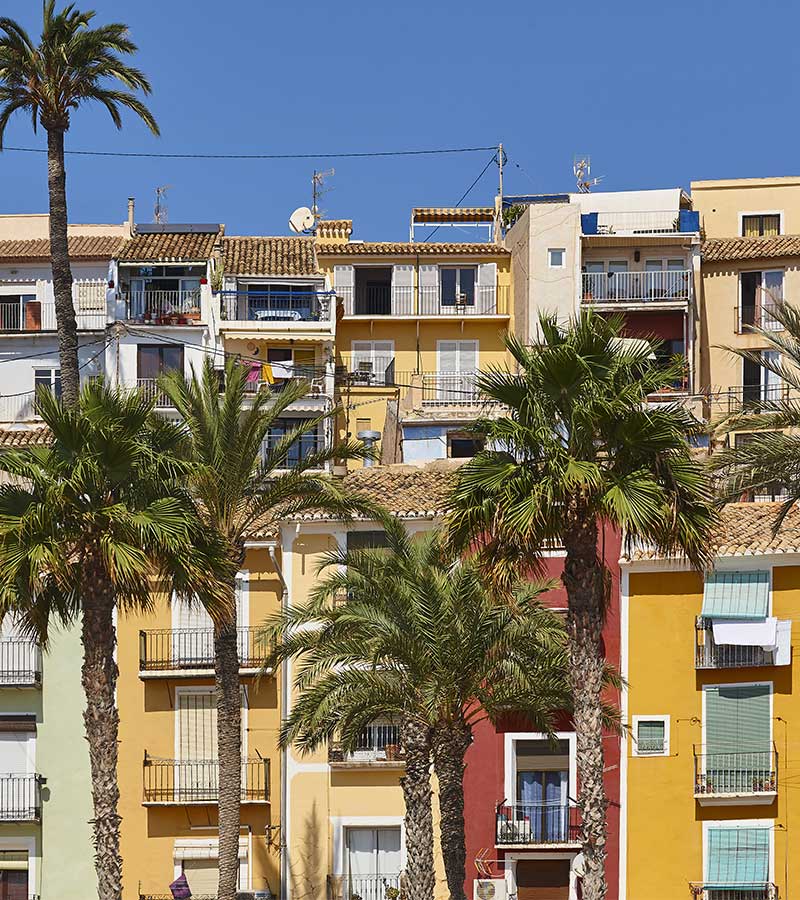 Image de belles maisons à Alicante